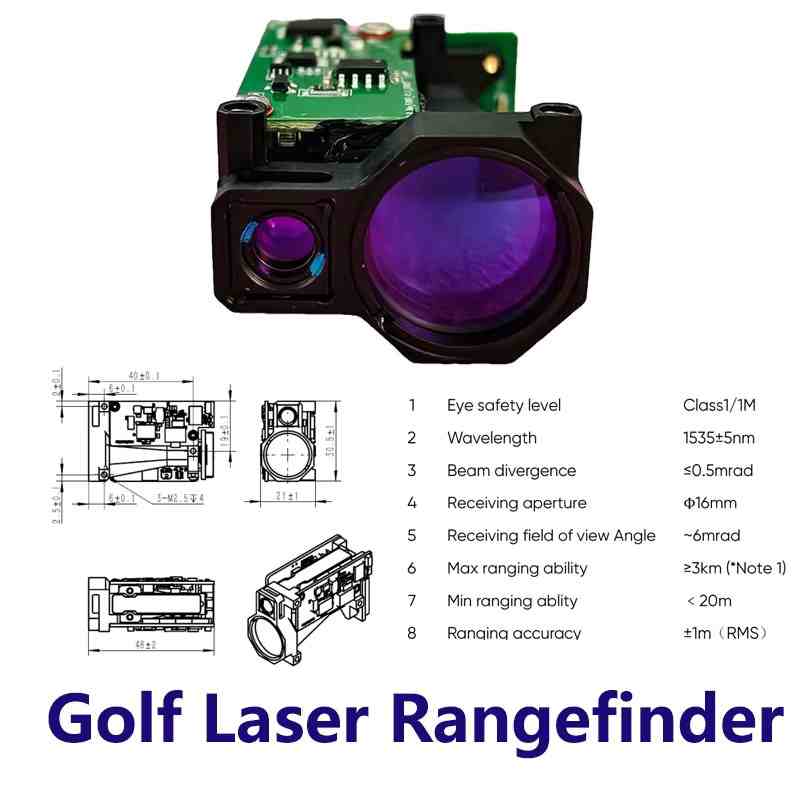3 Drone Laser Rangefinder — Long-Range Monocular, High-Performance Golf Laser Rangefinder, Industrial-Grade Laser Ranging - Image 2