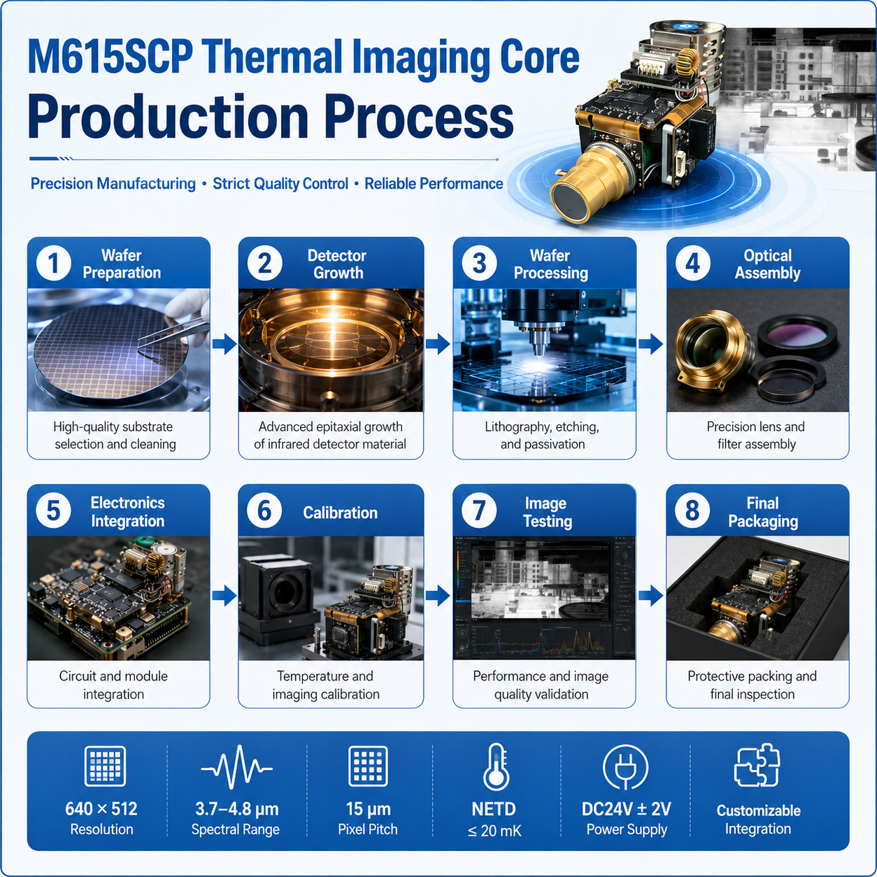 M615SCP Infrared Thermal Imaging Module - Image 6