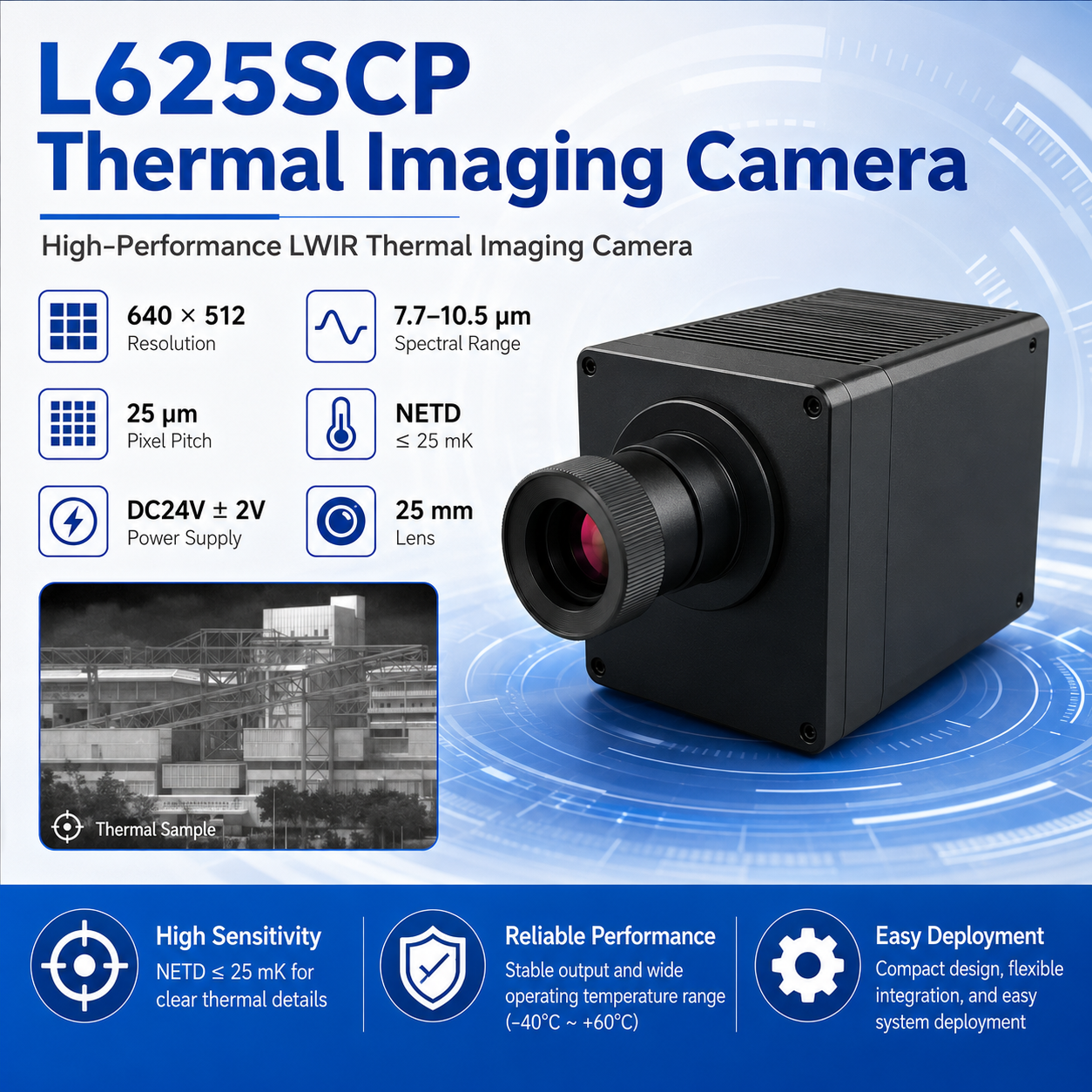 L625SCP Infrared Thermal Imaging Module - Image 2
