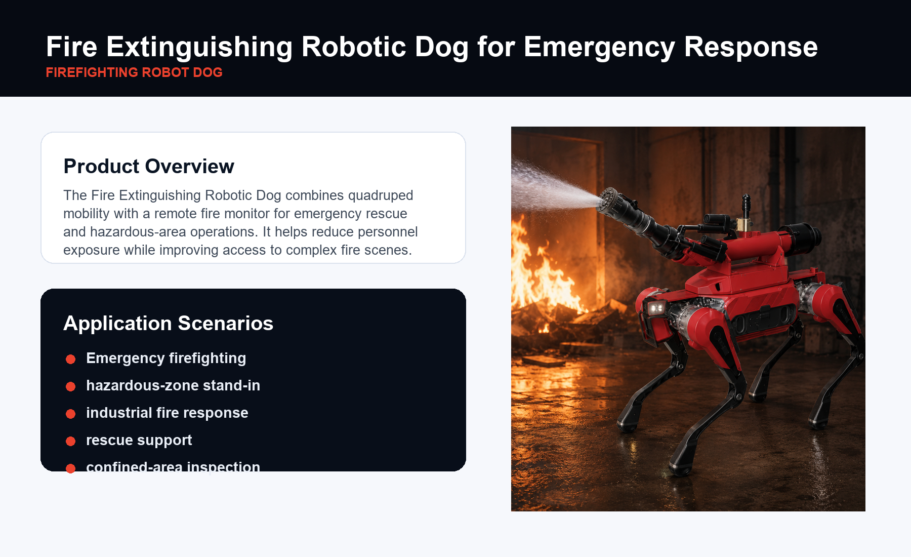 Fire Extinguishing Robotic Dog - Image 3