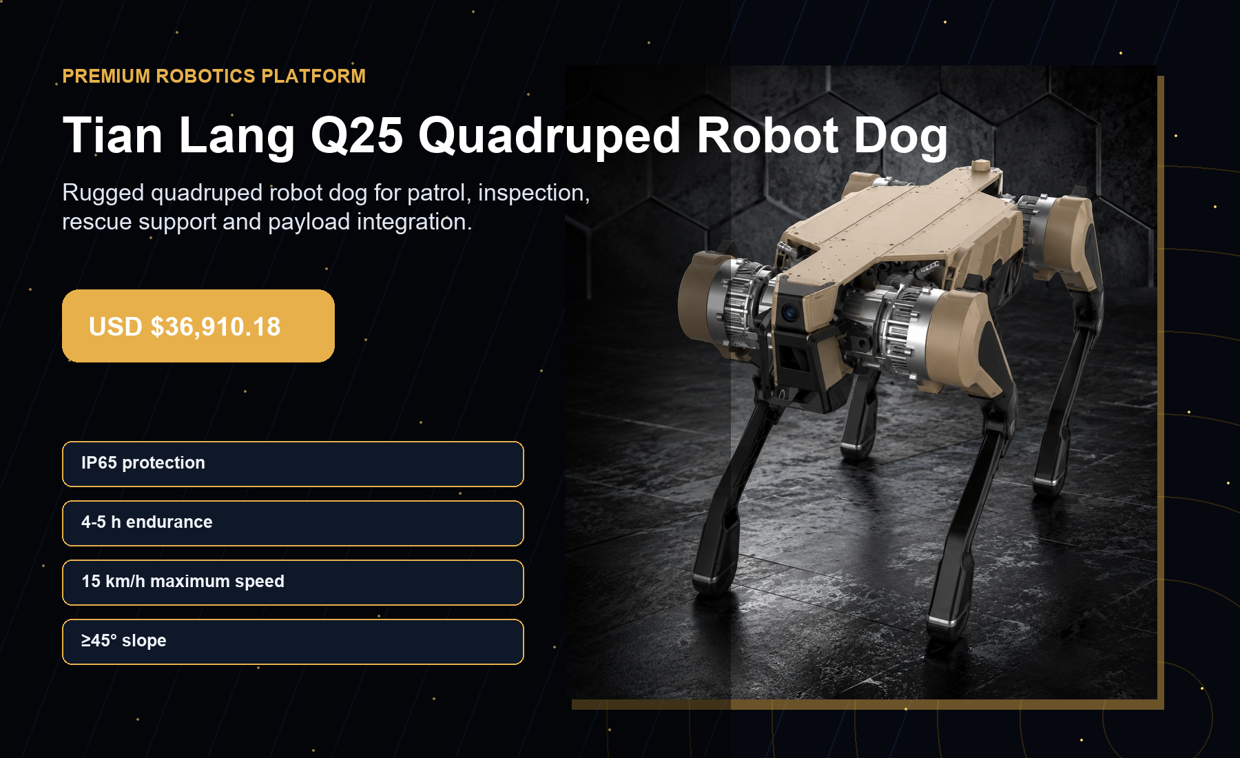 Tian Lang Q25 Quadruped Robot Dog - Image 2